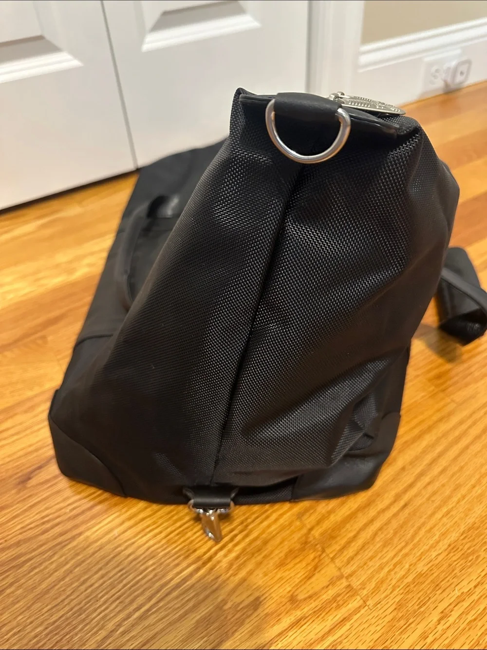 Cutter & Buck Black Duffel Bag with Detachable Shoulder Strap